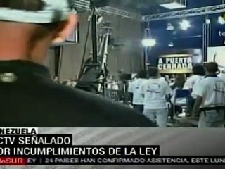 En 2007 RCTV no fue cerrada, no obtuvo permiso