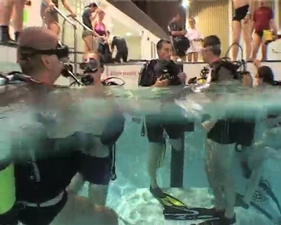 Baptème de plongée 2008