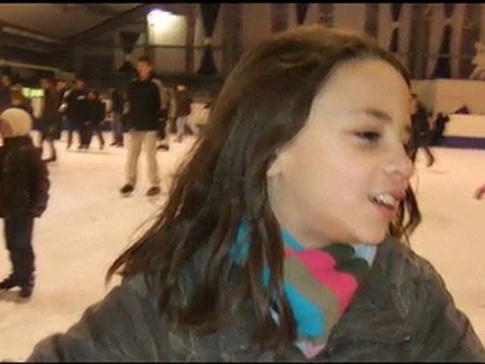 elea à la patinoire