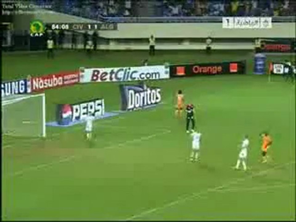 ALGERIE VS COTE D'IVOIRE (3-2) -QUART DE FINAL CAN 2010