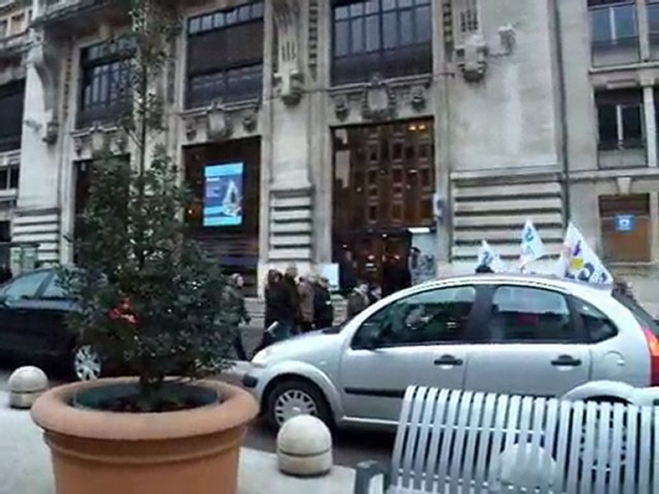 manifestation Dijon 21/01/2010