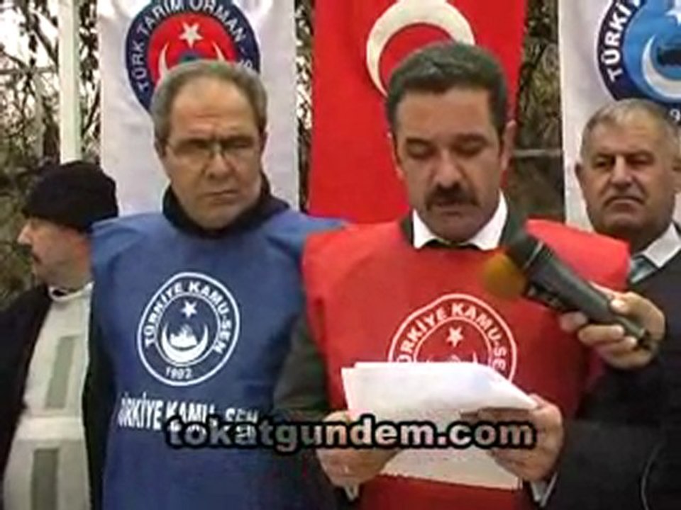 TOKAT TÜRK TARIM SEN BASIN AÇIKLAMASI