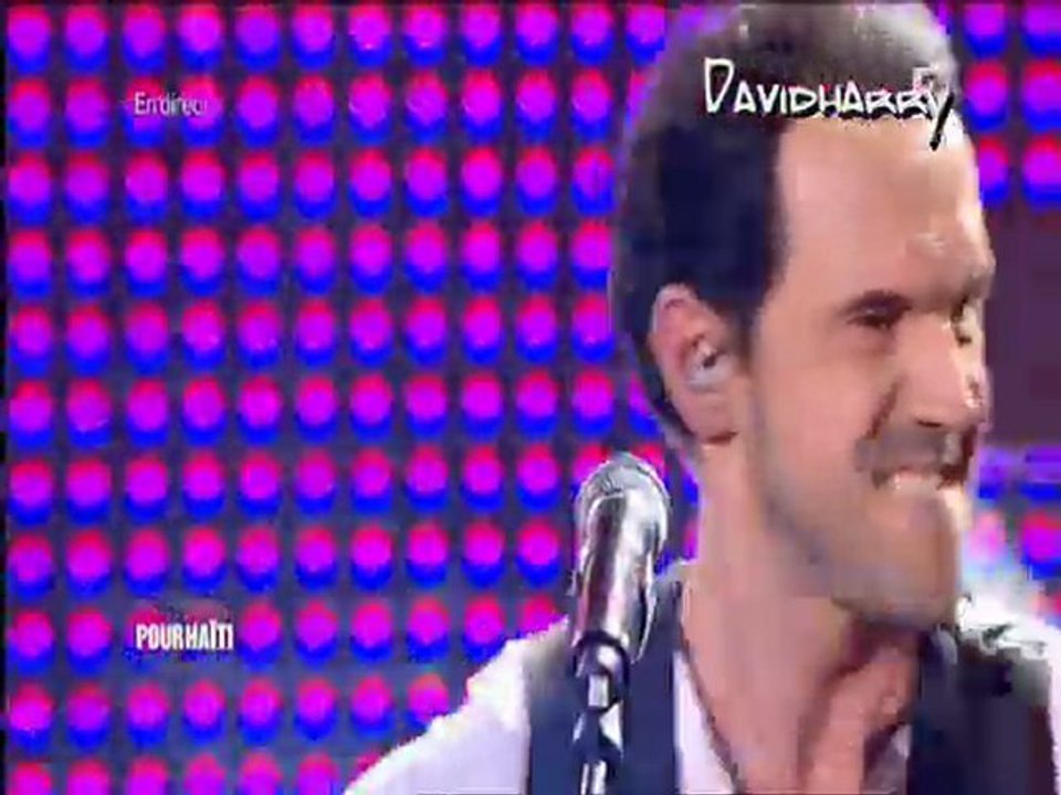 Gérald de Palmas J'en rêve encore "concert d'aide d' HaÏti "