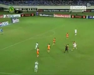 Fawzi chaouchi coup du foulard.Cote d'ivoire-Algerie