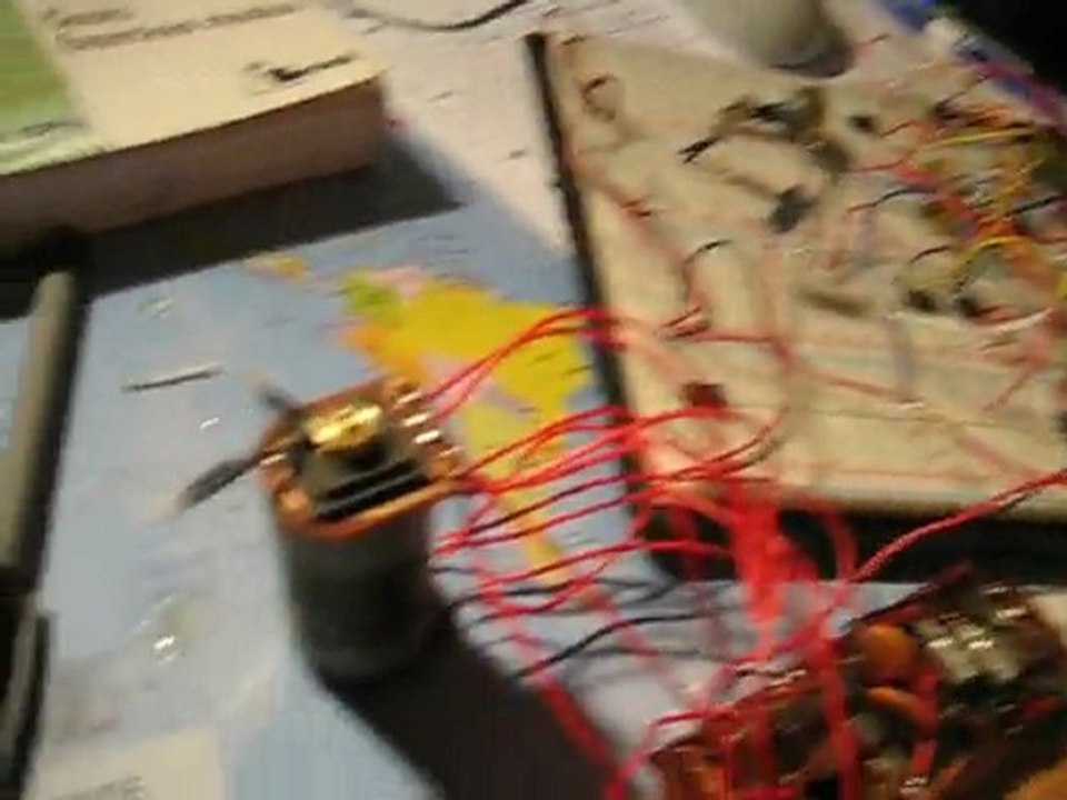 Moteur modélisme à courant continu