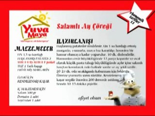 Salamlı Ay Çöreği