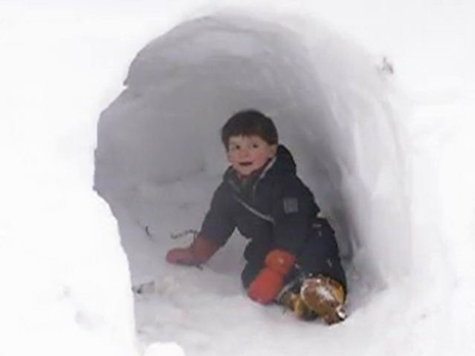 Escalier + Toboggan + Igloo