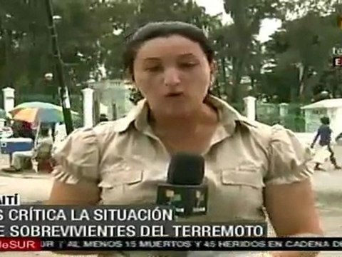 Haití necesita carpas resistentes y comida
