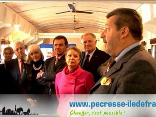 Une partie des élus du Modem avec Valérie