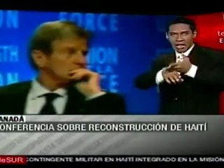 Montreal: España llama a promover desarrollo de Haití