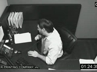 An unexpected toy caught on the web cam