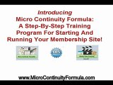 Build a Micro Continuity Website In 48 Hours