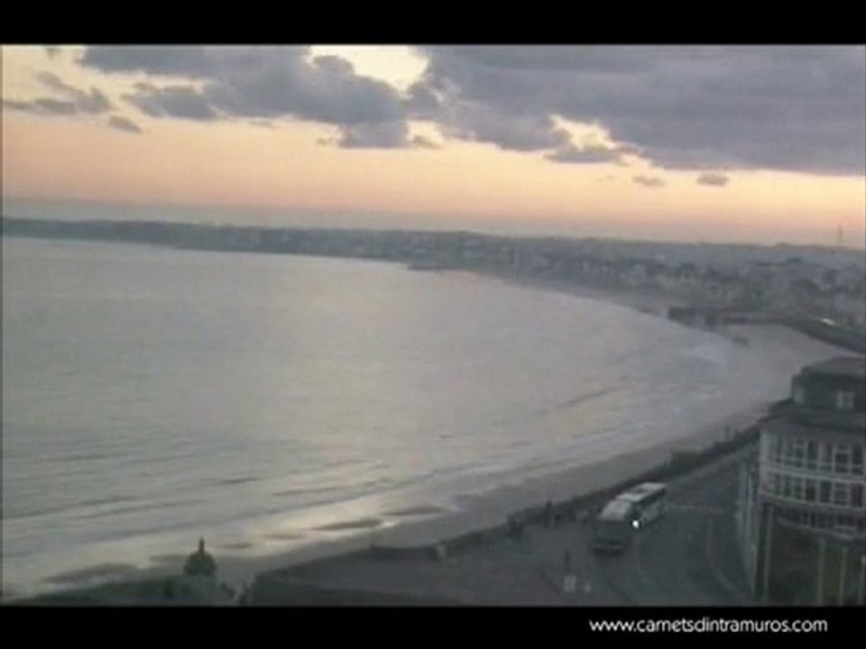 Saint-Malo - Le Sillon au rythme de la marée