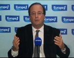 Hollande : Sarkozy manque de 