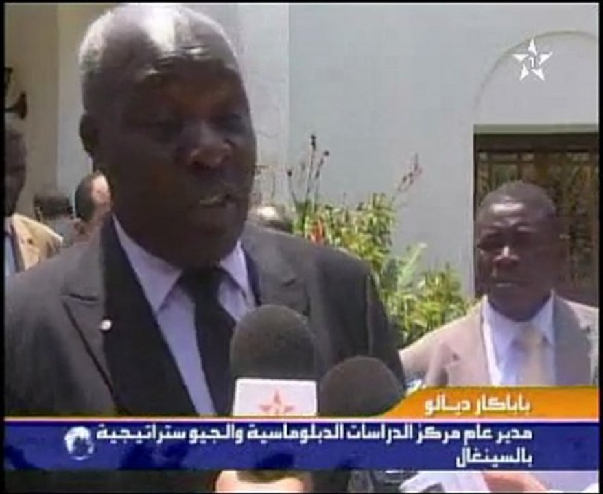 Visite de think tank de Dakar 04-06-2009