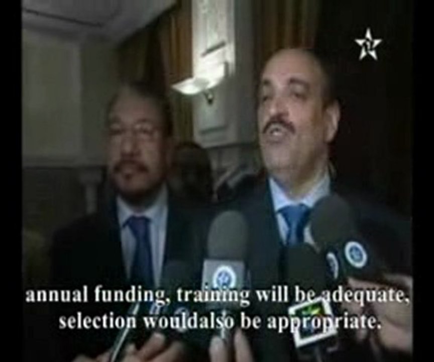 chairman declaration following fishing program validation