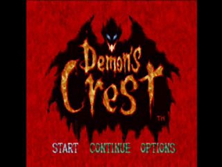 Walkthrough Demon's Crest partie 1