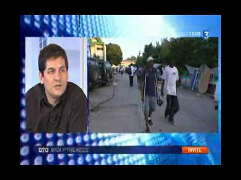 Interview d'Ignacio Garrido de retour d'Haïti