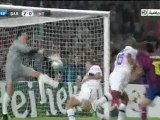 Triangle Xavi - Daniel Alvés - Pedro Vs Inter Milan