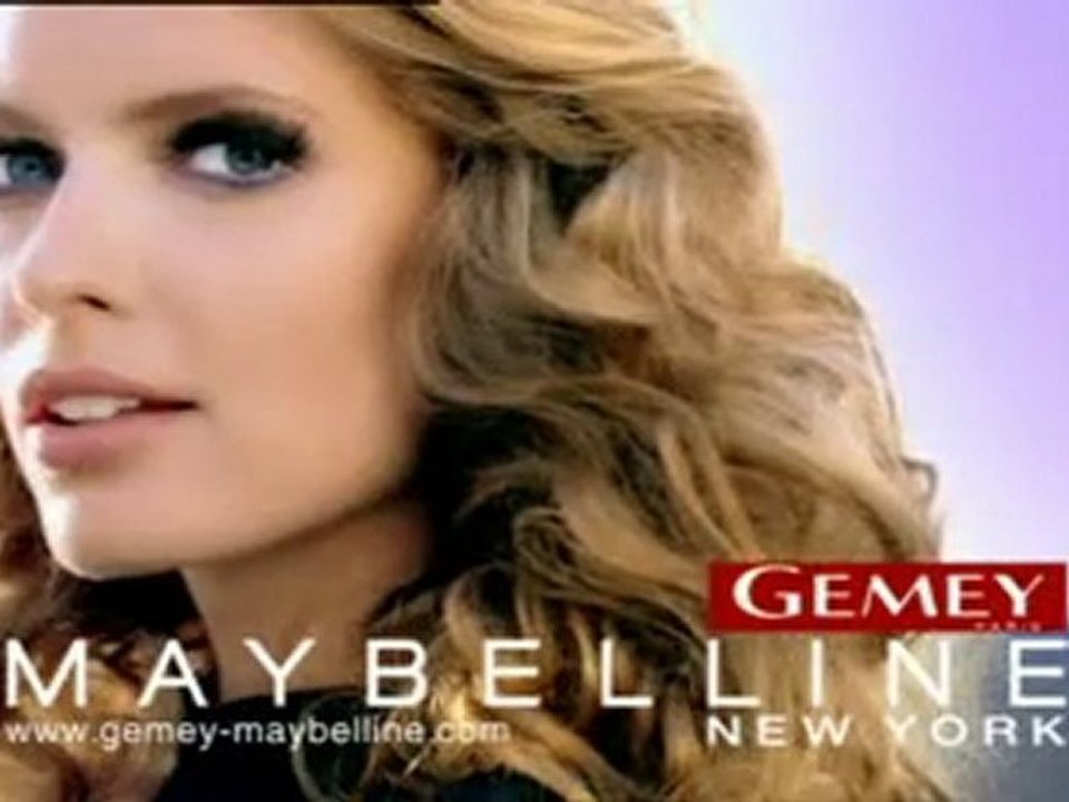 pub TV du mascara Colossal de Gemey-Maybelline