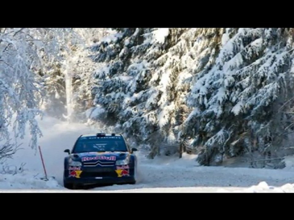 Essai Kimi Raikkonen c4 wrc