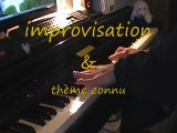 piano improvisation & thème