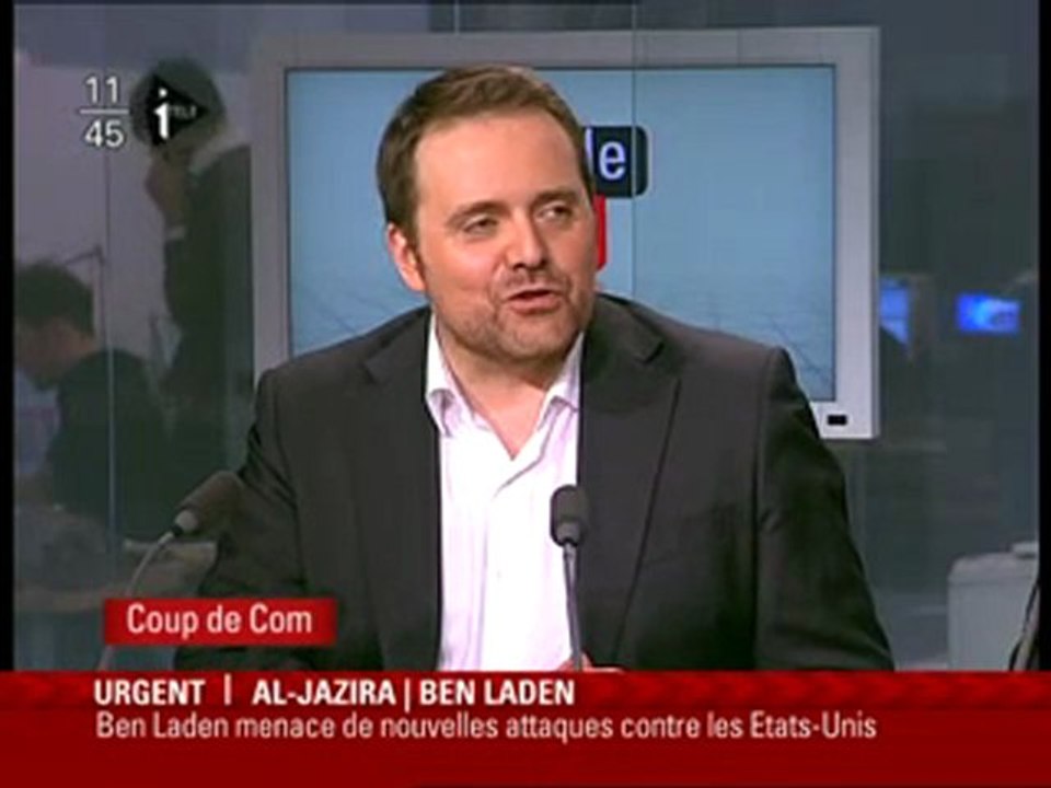 Bastien Millot (Bygmalion) dans "Coup de com" le 24 janvier 2010