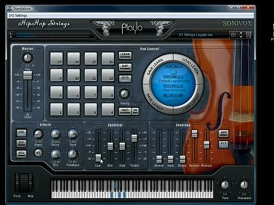SONiVOX Playa Hip Hop Strings first look