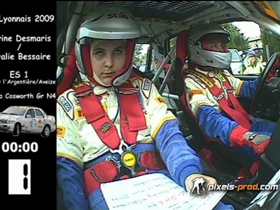 rallye monts lyonnais 2009 ford cosworth desmarie-bessaire