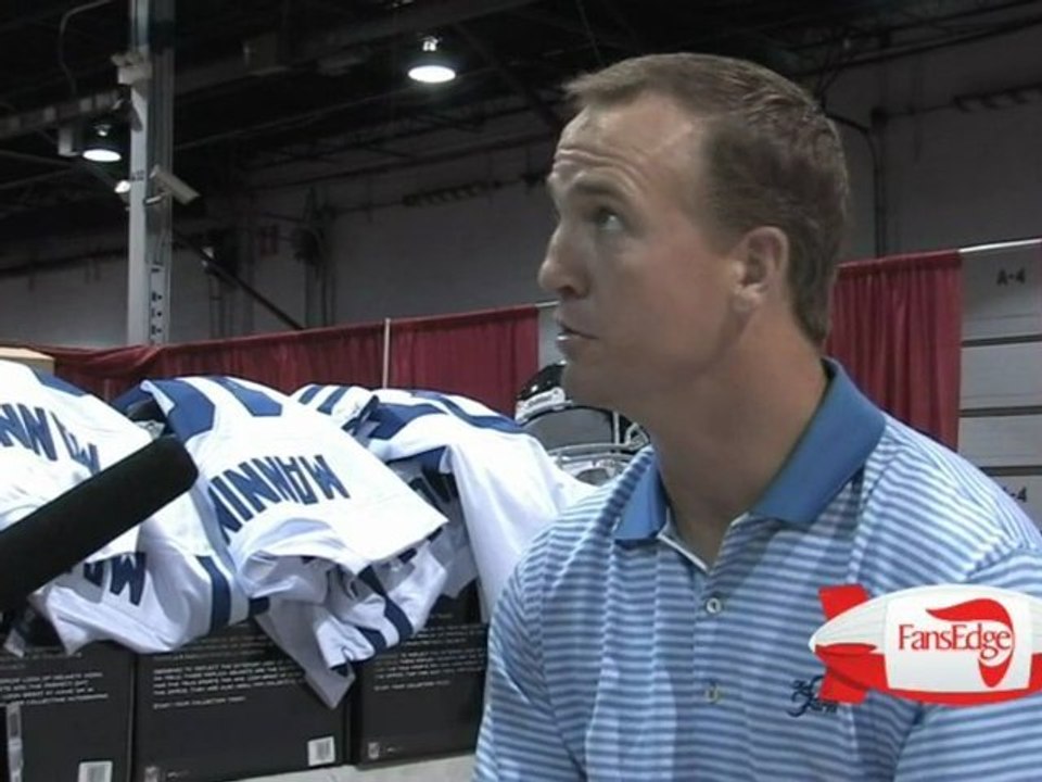 Interview with Peyton Manning of the Indianapolis Colts