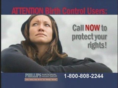Yasmin Birth Control Injury 800-808-2244