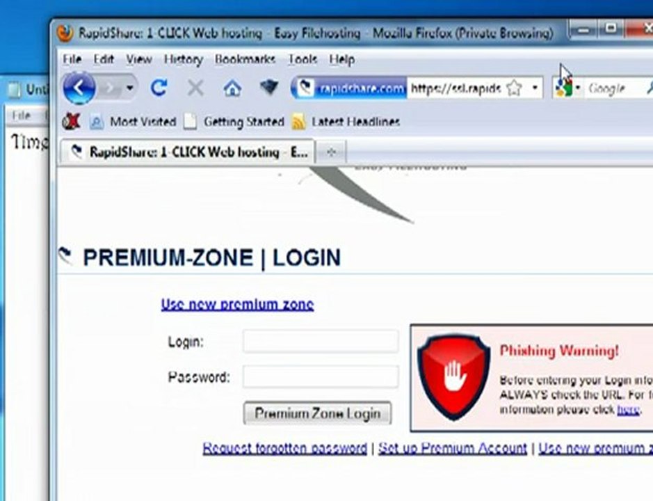 Rapidshare premium Account Generator *with proff*