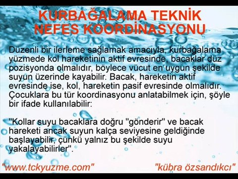 kurbagalama yuzme teknigi / kübra özsandıkçı