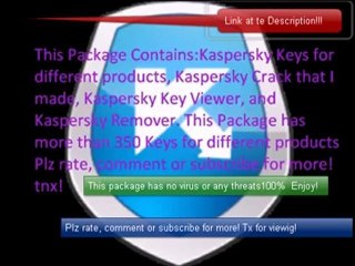 Kaspersky 2010 Package key crack with link