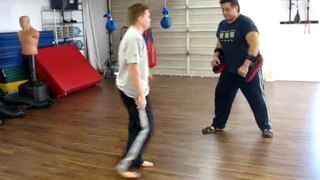 Donnie B. - Old Style Muay Thai Driving Elbow