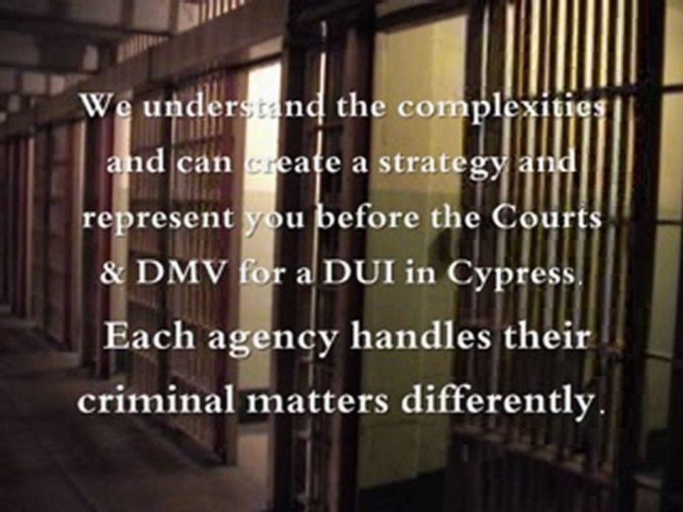 DUI Attorney Cypress Dui Lawyer Cypress