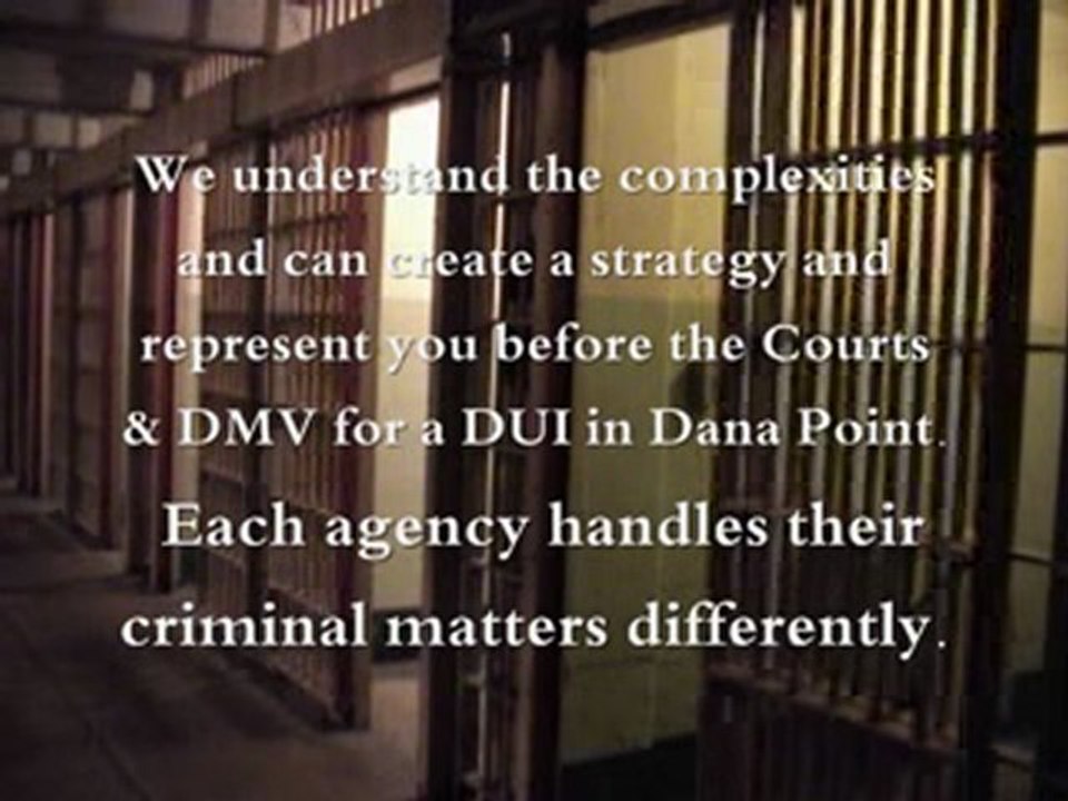 DUI Attorney Dana Point Dui Lawyer