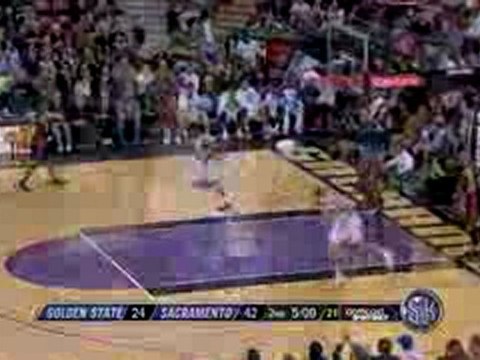 Spencer Hawes blocks the shot and it leads to Tyreke Evans g