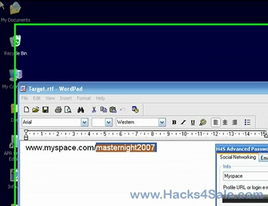 Myspace Password Hacking Made Easy