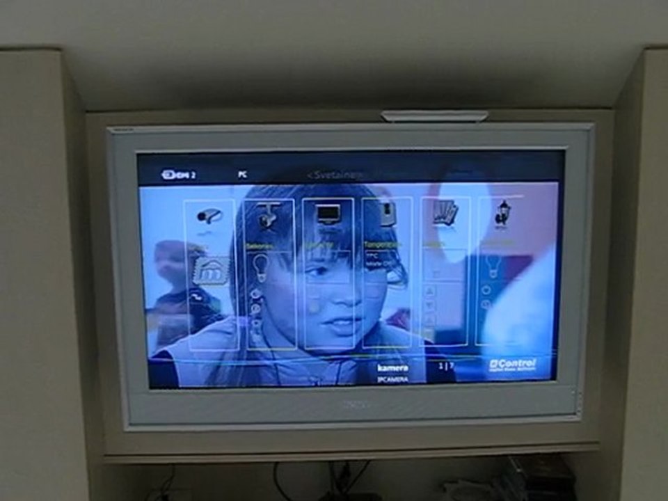 KNX + mCONTROL integration on TV