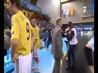 Intento de atraco a España en  cuartos del europeo-Balonmano