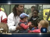 20 ans de sport : Yannick Noah à Grigny en 1997