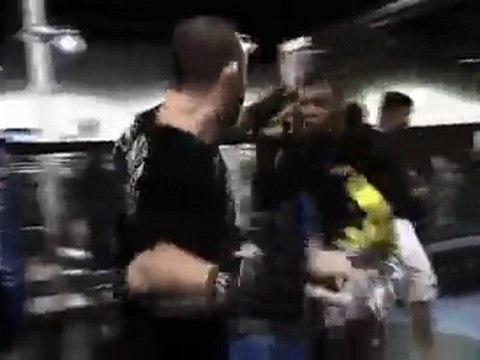 ufc 110 wand Silva training & karl amoussou !!!