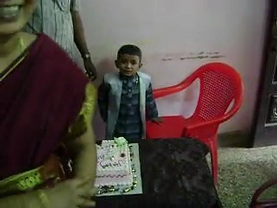 Srivatsan Birthday with Ammu 2
