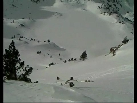 Raid à skis Encantats