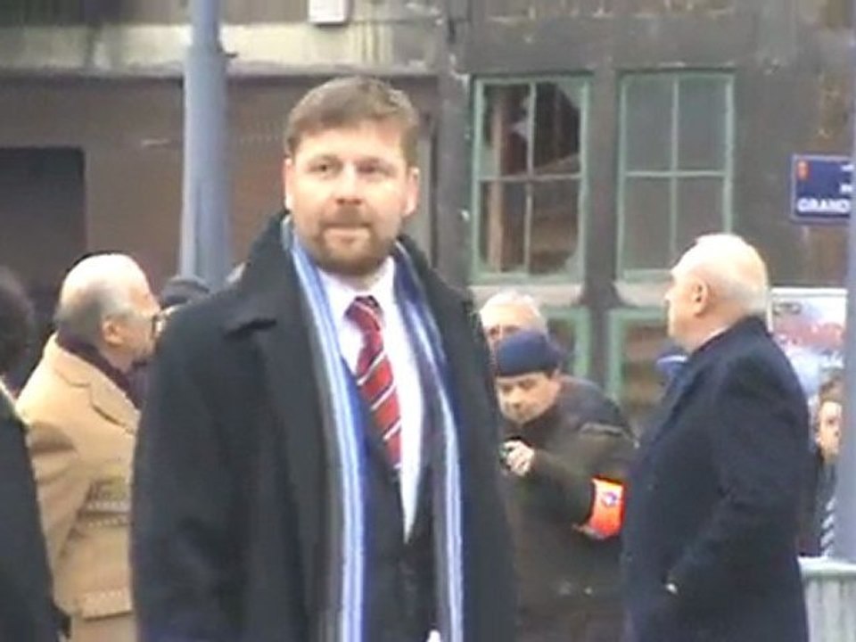 Explosion à Liège - Visite du Roi