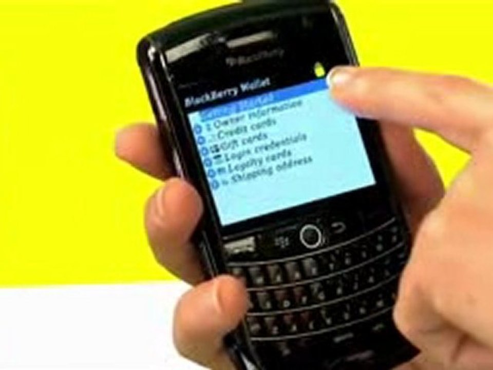 Store Personal Information Securely with Blackberry Wallet