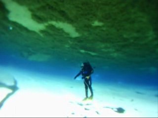 plongee sous glace station de piau engaly les spiders divers