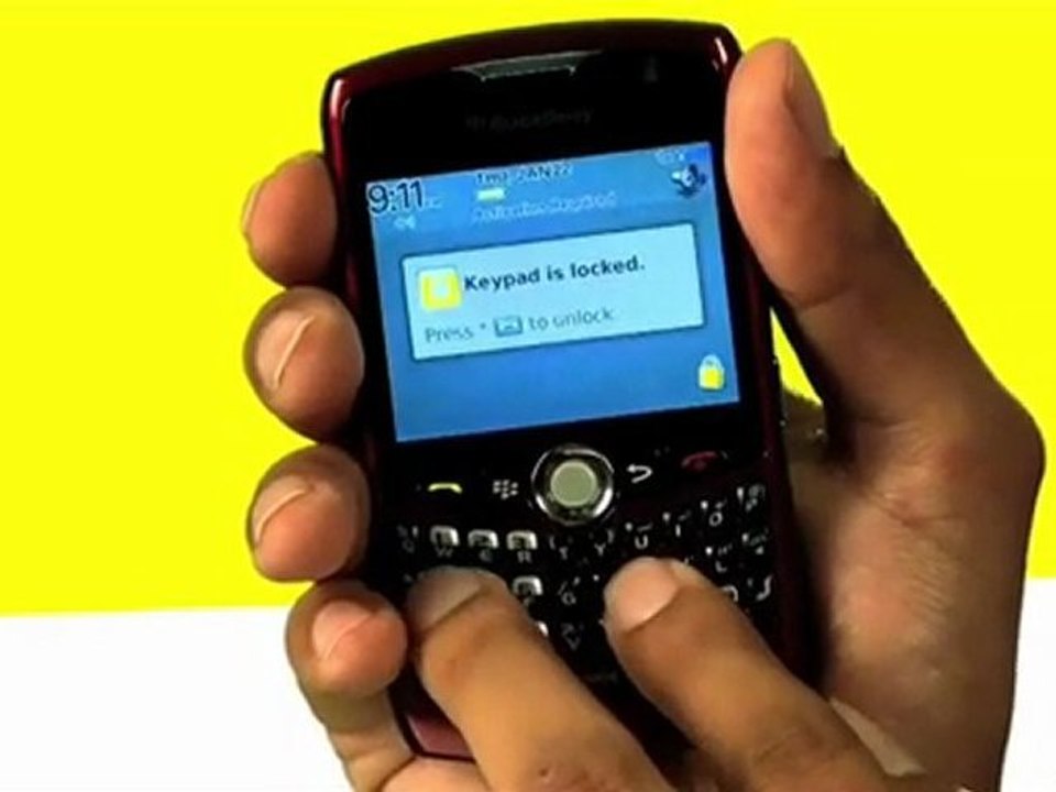 Eliminate Pocket Dialing by Locking Your Blackberry Keyboard