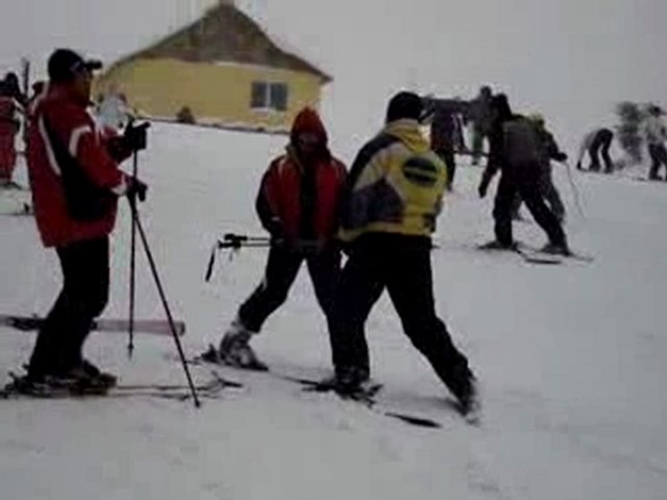 Chepelare-Todor-first ski lesson